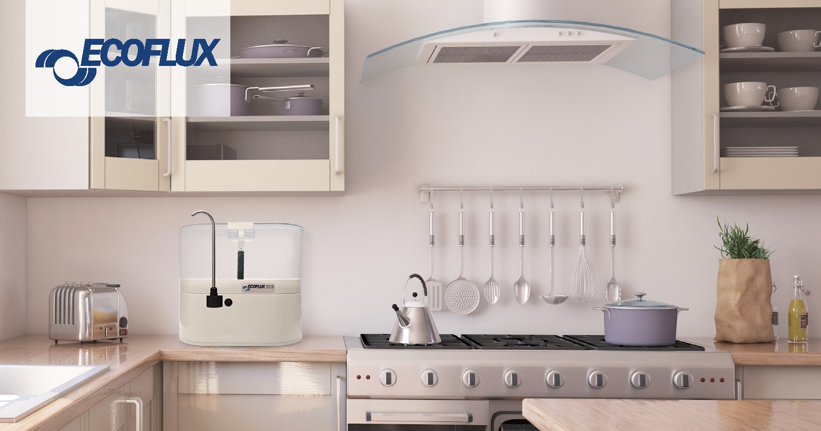 deputatore acqua ecoflux incucina